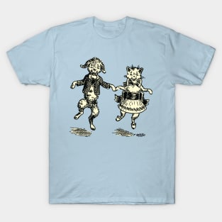 Cat and Dog Dance 1 T-Shirt